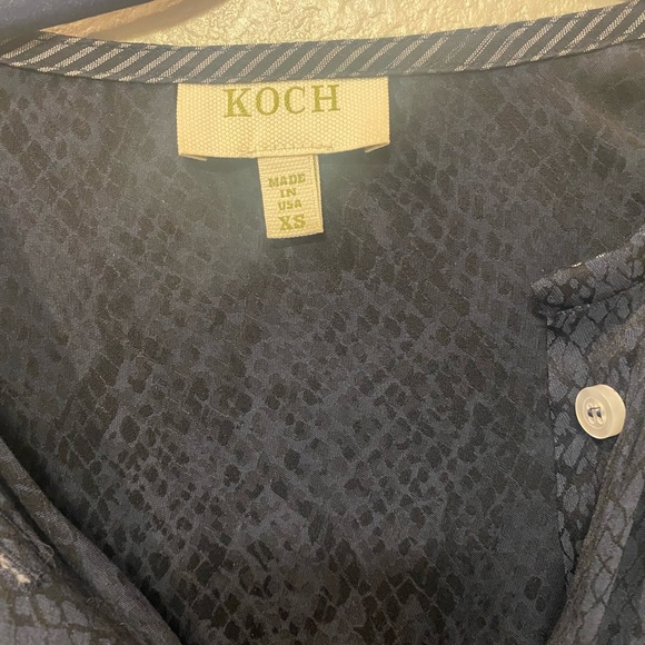 Koch Navy Python Palm top - Picture 4 of 6